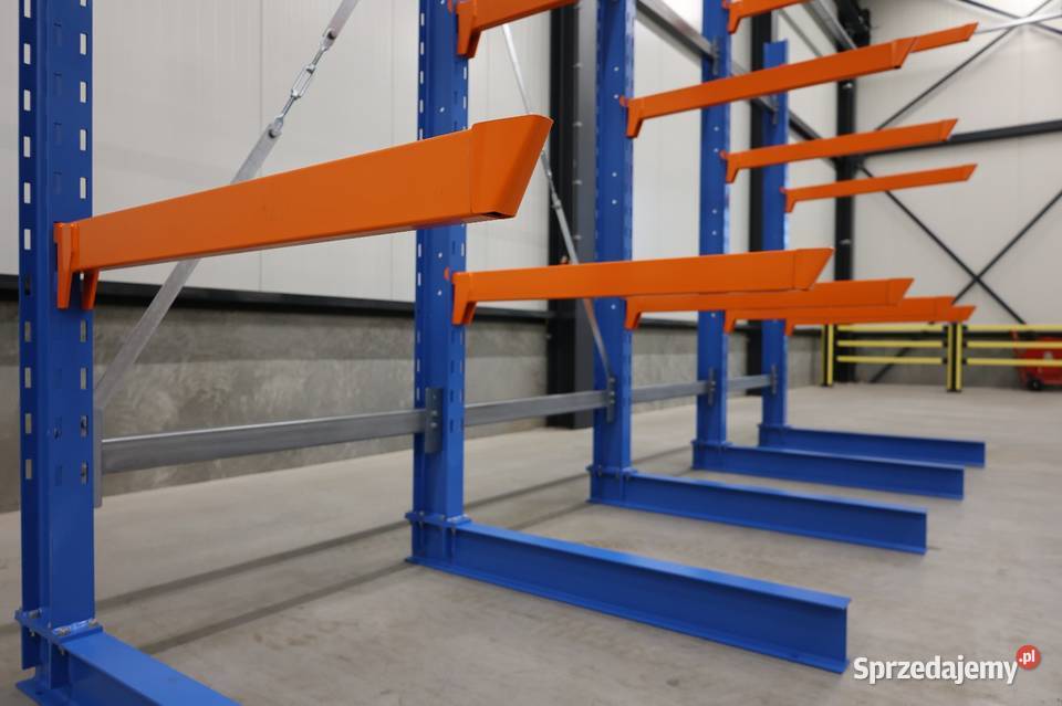 Regały magazynowe wspornikowe jednostronne H300 lubelskie Lublin