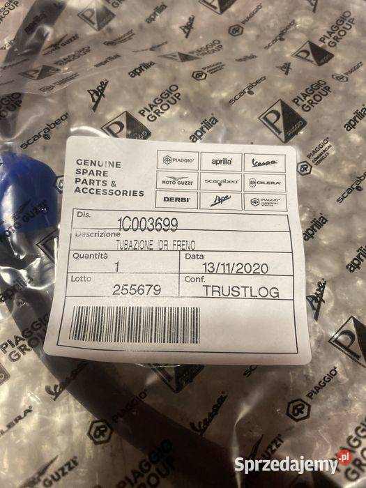Piaggio Vespa GTS 300 Super HPE 4 przewód wielkopolskie