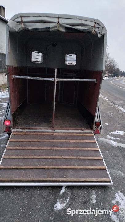 Przyczepa koni abl lastrup bockman koniowoz 1300kg Kostrzyn
