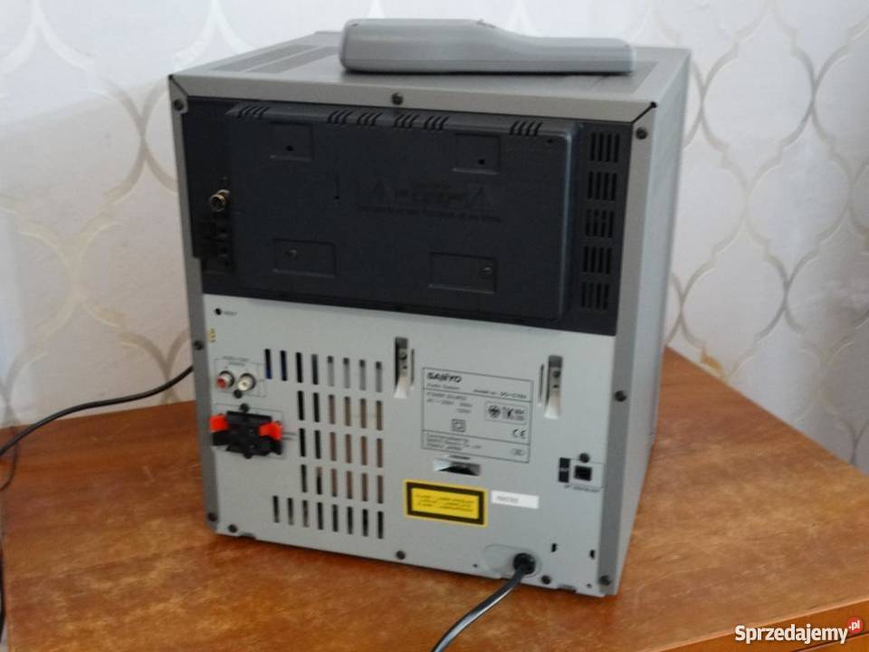 Wieża Sanyo pil mocna i sprawna WYSYŁKA Jasło