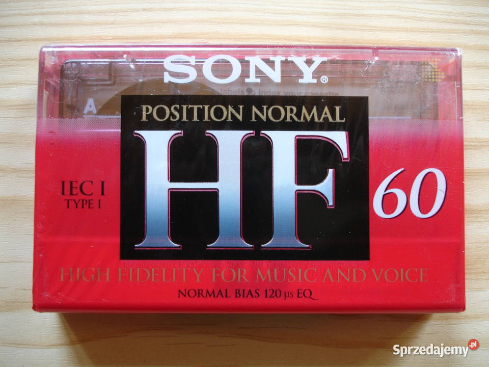 Kaseta magnetofonowa SONY HF 60 nowa Pozostałe lubuskie Zielona Góra sprzedam