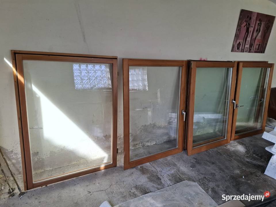 Okna drewniane używane Ciecierzyn