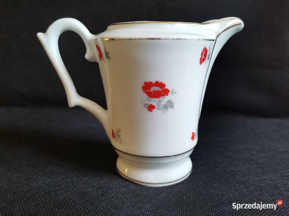 Stara porcelana Giesche mlecznik Łucja Maki Art Katowice