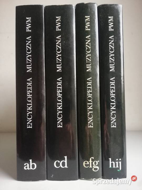 Encyklopedia Muzyczna 4 sztuki Olesno