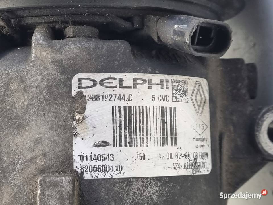 SPRĘŻARKA KLIMATYZACJI pompa 8200600110 Nissan Rudka