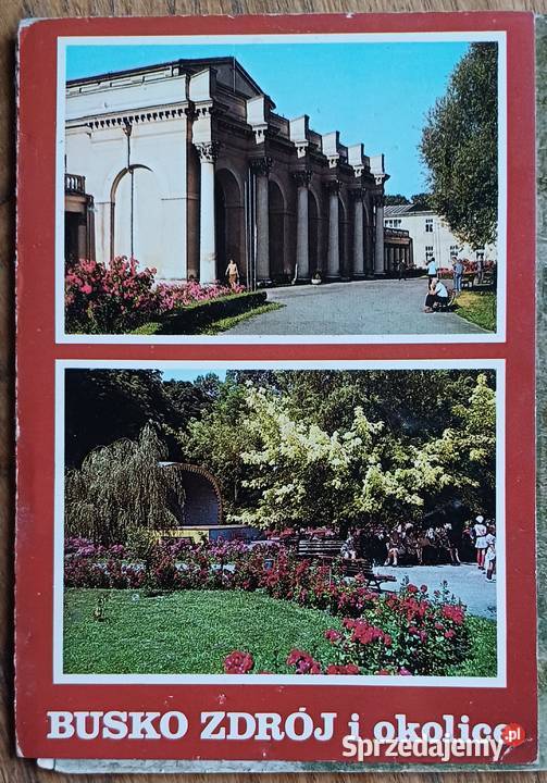 Busko Zdrój i Janusz Kuczyński pocztówki Kraków