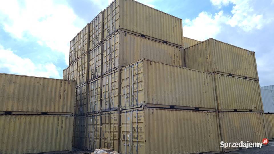 Kontener morski magazynowy 20dv Ustka