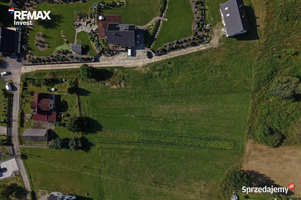 Działka z panoramą Beskidów S1 i Szczyrku utwardzona śląskie Meszna