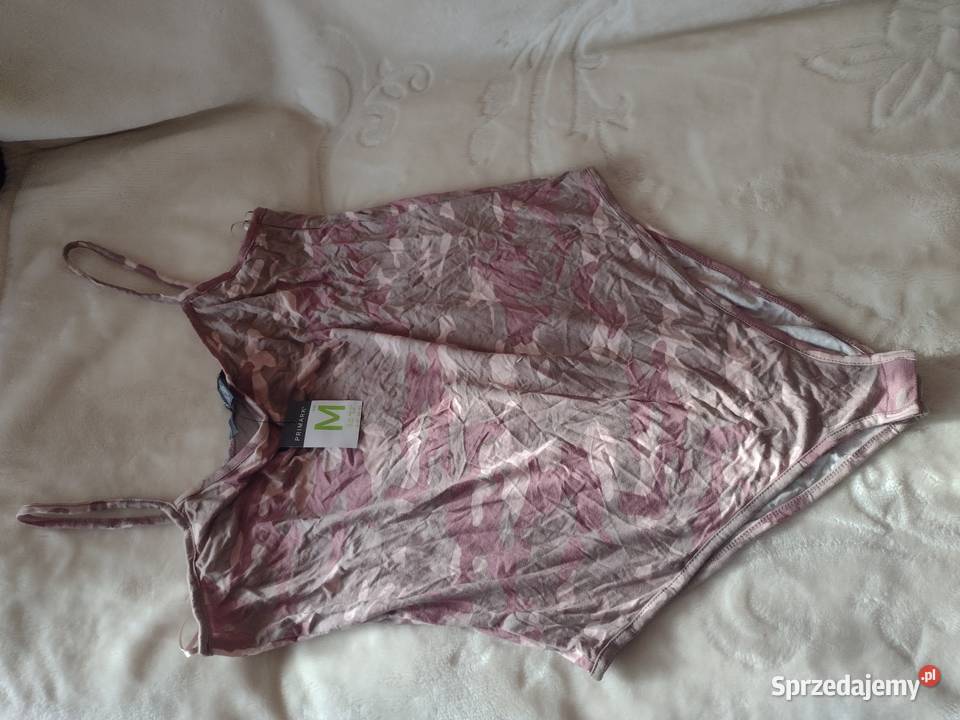 4042 Body moro bluzka z Londynu VINTAGE NOWE Body i gorsety Kraków