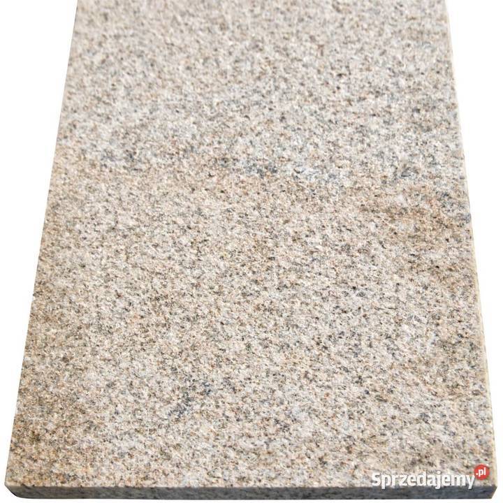 Stopień granitowy G682 Yellow Pink płomieniowany Gdynia