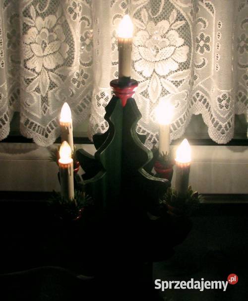 Choinka Lampka Świecznik Boże Narodzenie 355 Koszalin