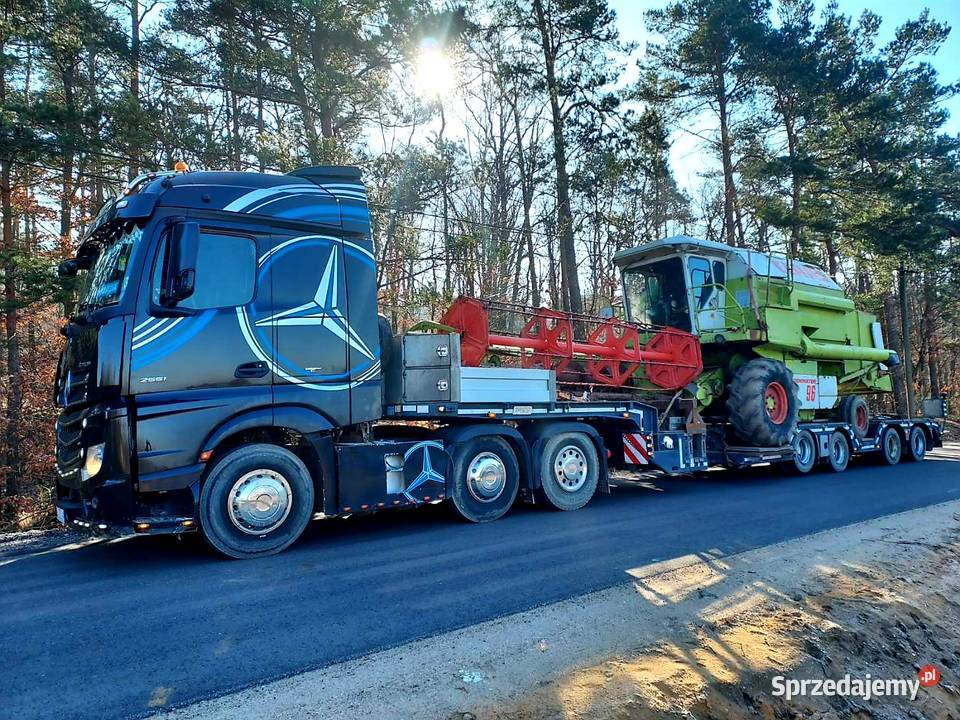 TRANSPORT NISKOPODWOZIOWY MASZYNY ROLNICZE śląskie Zabrze