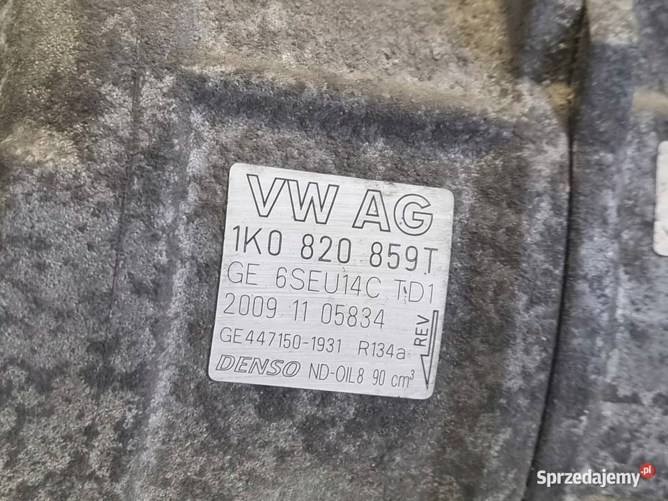 SPRĘŻARKA KLIMATYZACJI Audi A3 II 8P 16 8V pompa Rudka