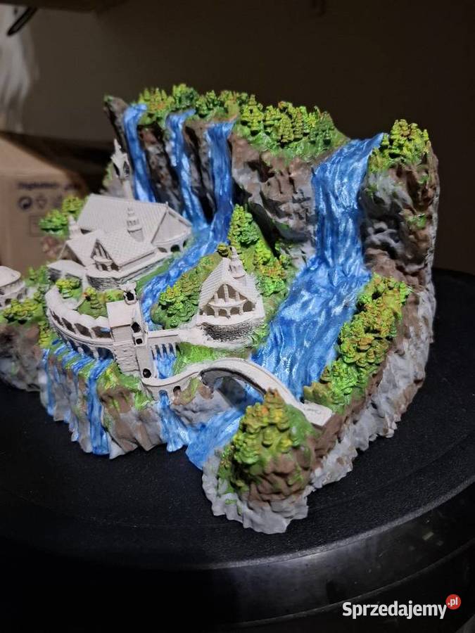Model fantasy Rivendell Imladris makieta 3D Pozostałe Kraków