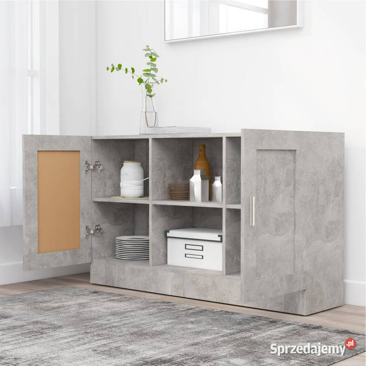 Szafka szarość betonu 120x305x70 materiał Pozostałe mazowieckie Warszawa