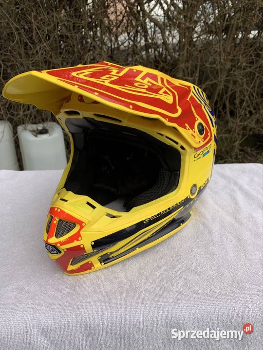 Troy Lee Designs SE4 Factory Carbon Kask Kaski śląskie