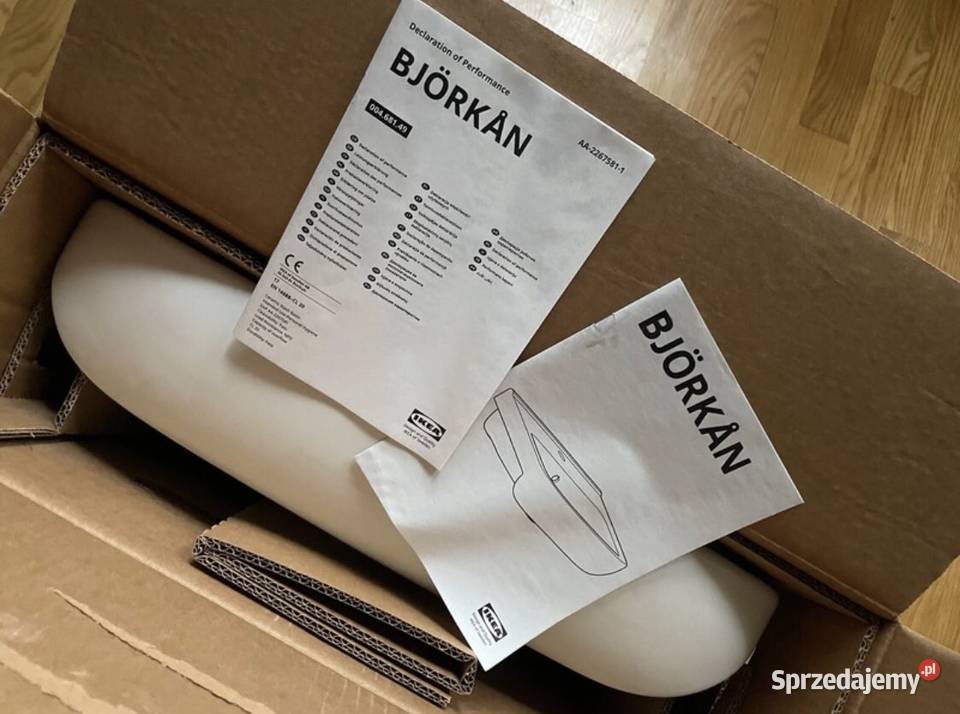 Nowa umywalka z szafką IKEA z syfonem i baterią mazowieckie Wyszków sprzedam