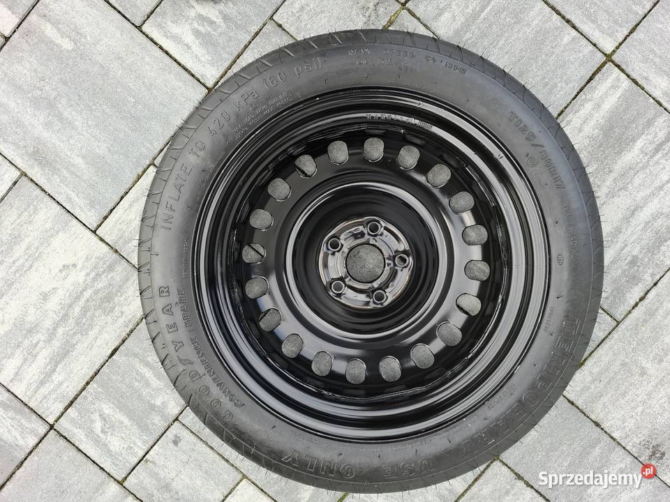 AUDI VW SKODA SEAT koło dojazdowe 12580R17 Zarzecze sprzedam