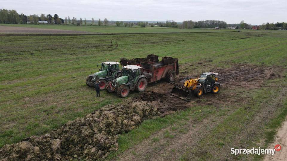 Usługi rozworzenia wyworzeni obornika Dobrzyniewo Duże