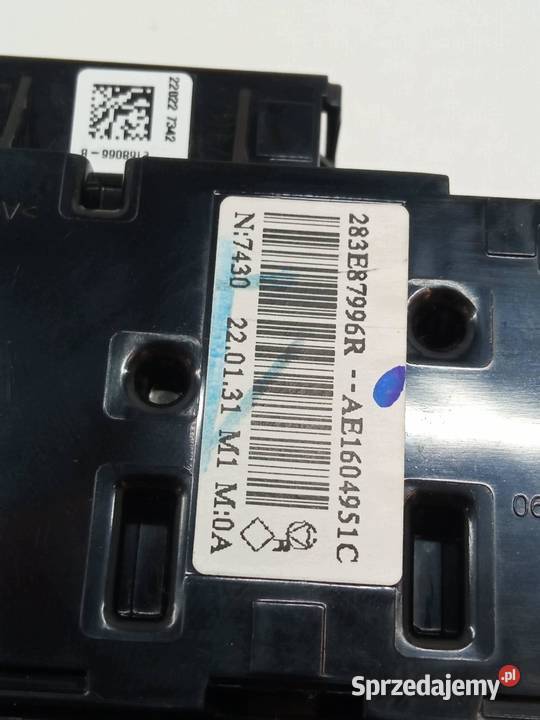 PRZEŁĄCZNIK AWARYJNYCH 283E87996R Renault Captur świętokrzyskie