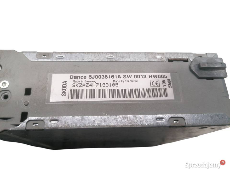 RADIO CD SKODA FABIA II 5J0035161A osobowe