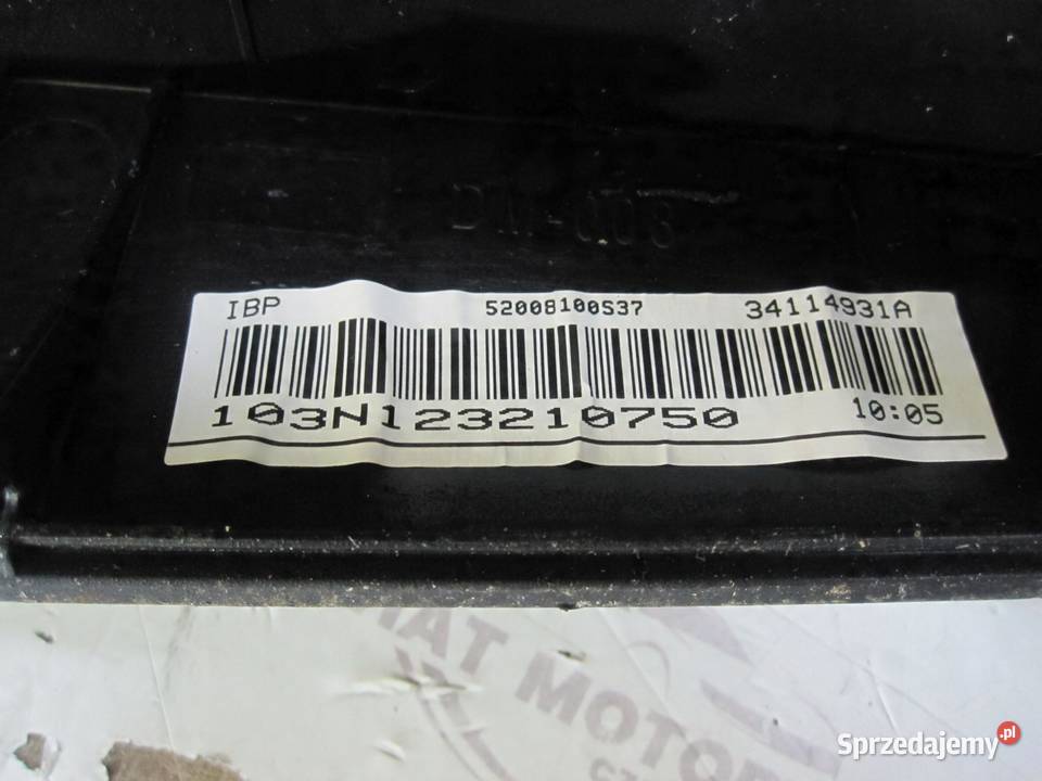 FIAT FIORINO III 13r AIRBAG poduszka pasażera osobowe Poduszki powietrzne