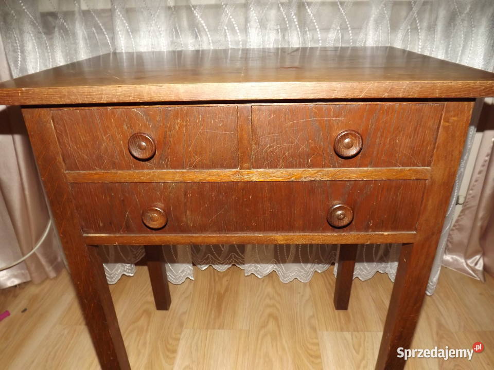 Stolik pod umywalkę i nie Orzech Art Deco warmińsko-mazurskie Szczytno