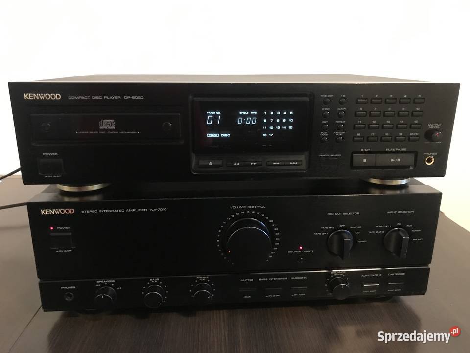 Wzmacniacz kenwood dual mono ja 7010 i Cd Kraków