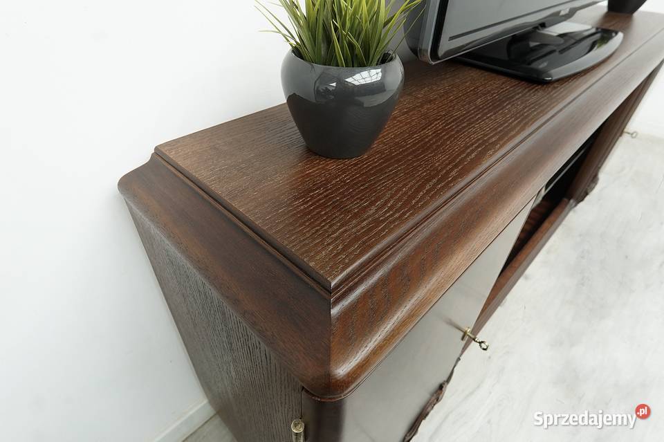 Zabytkowa komoda pod TV w stylu art deco lata Jerka