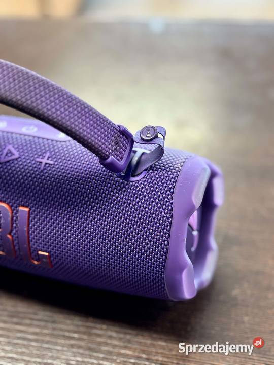 Głośnik przenośny JBL Charge 6 fioletowy 45 W Słuchawki i głośniki sprzedam