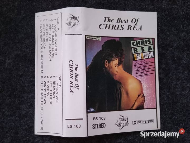 MC cassette cover CHRIS REA The Best Of Gdańsk