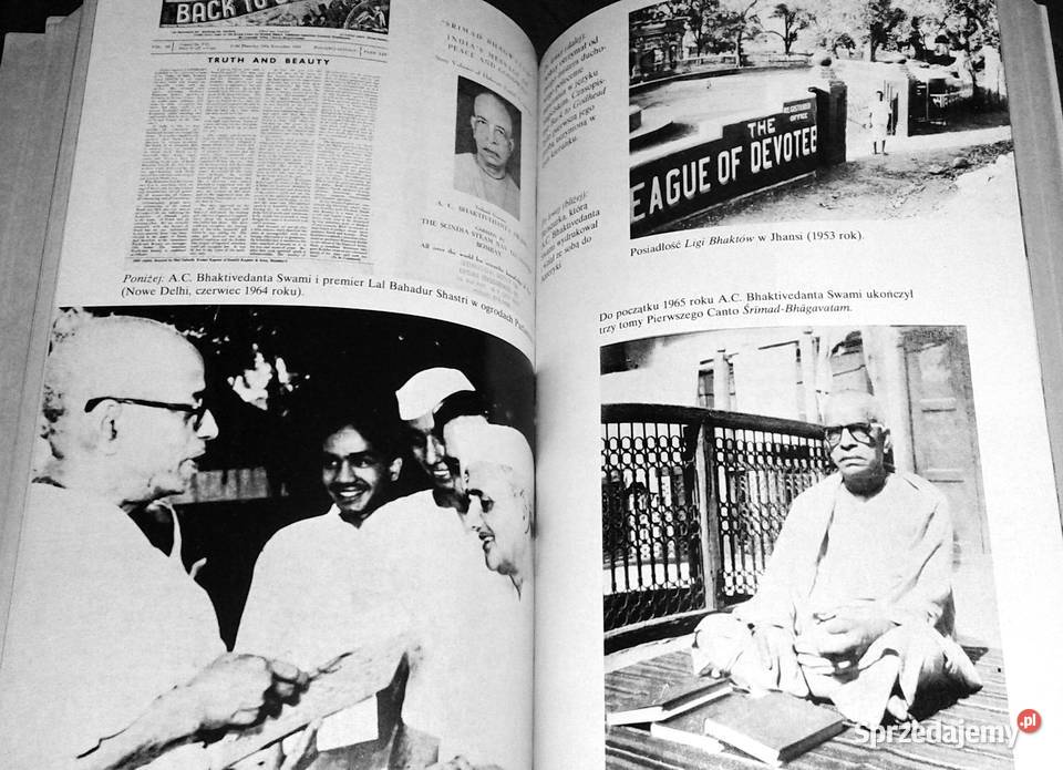 Prabhupada Człowiek Mędrzec Satsvarupa Dasa Rok wydania 1992 Chełm