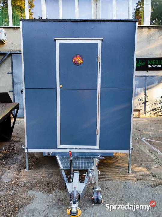 Przyczepa gastronomiczna 4x2mkurczak z rożnafood dolnośląskie Wrocław sprzedam