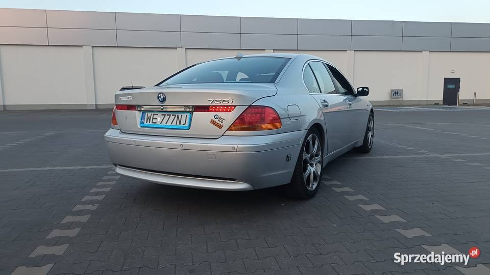 BMW E65 745i z LPG Seria 7 Motoryzacja Elbląg