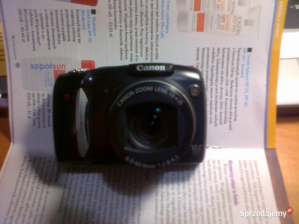 APARAT FOTOGRAFICZNY CANON Powershot SX120 IS Warszawa