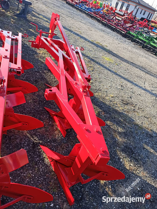 Pług 4 skibowy zagonowy Solidna rama Transport lubelskie Kraśnik