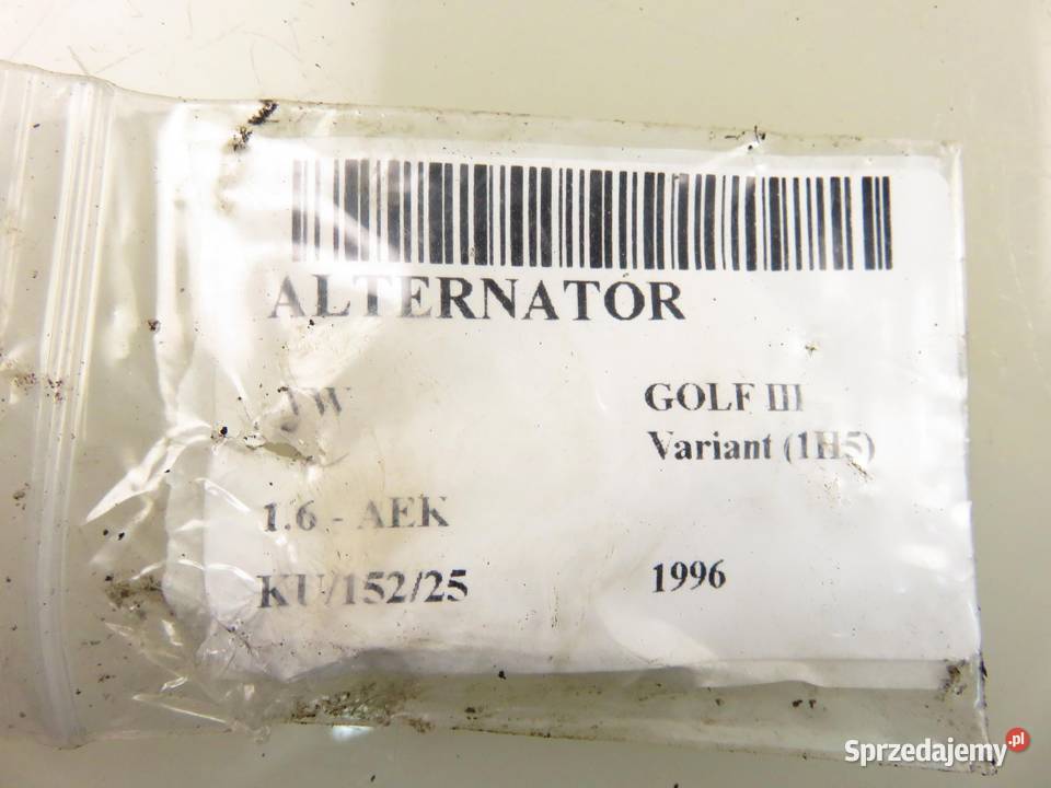 ALTERNATOR VW GOLF III 16