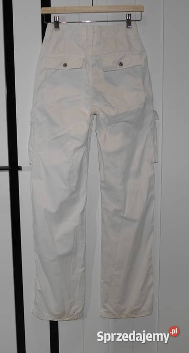 Bershka Cargo świetne spodnie bojówki 34 XS Długie Wrocław