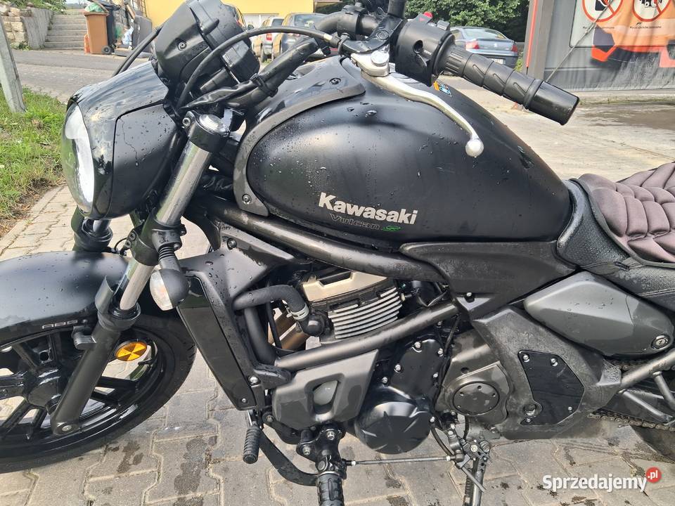 Kawasaki Vulcan 650 S niski przebieg książka pomorskie Gdańsk