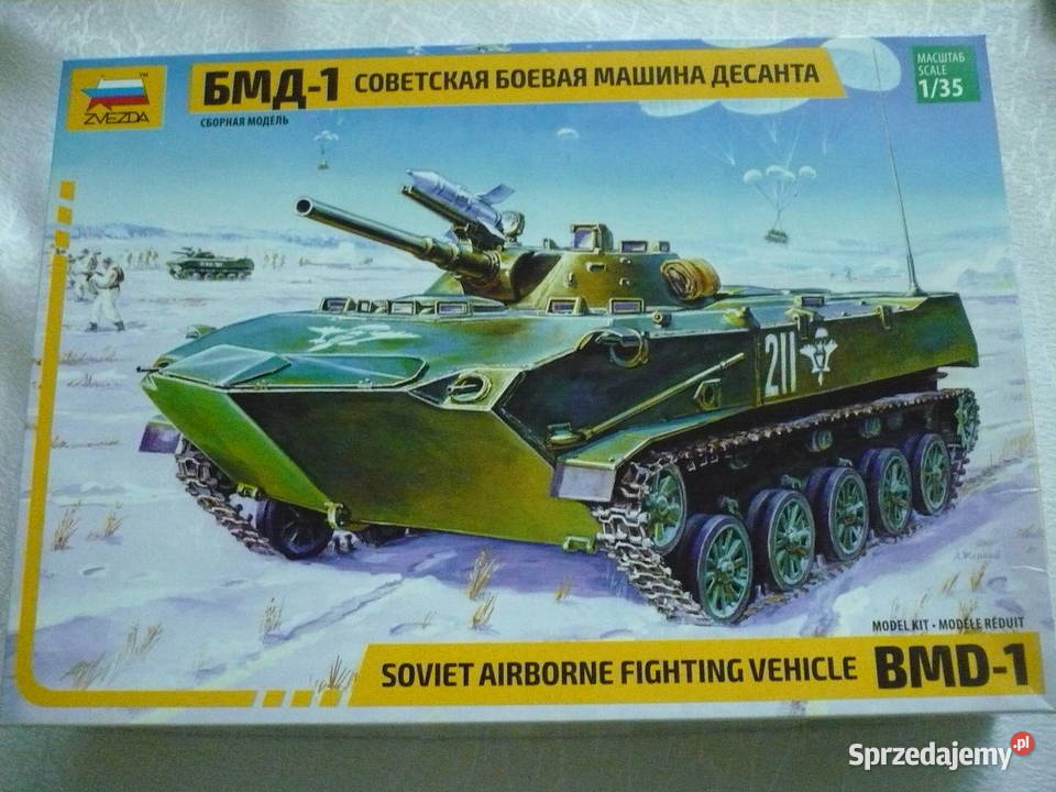 modelarstwo BMD1 135 zvezda pancerny dolnośląskie Wałbrzych