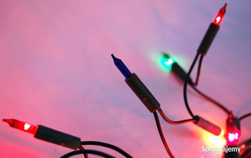 Lampki choinkowe tradycyjne wewnętrzne 50 diod lubelskie Lublin
