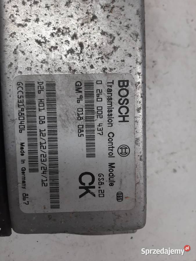 OPEL OMEGA B 20 STEROWNIK SKRZYNI 0260002437 łódzkie Ksawerów