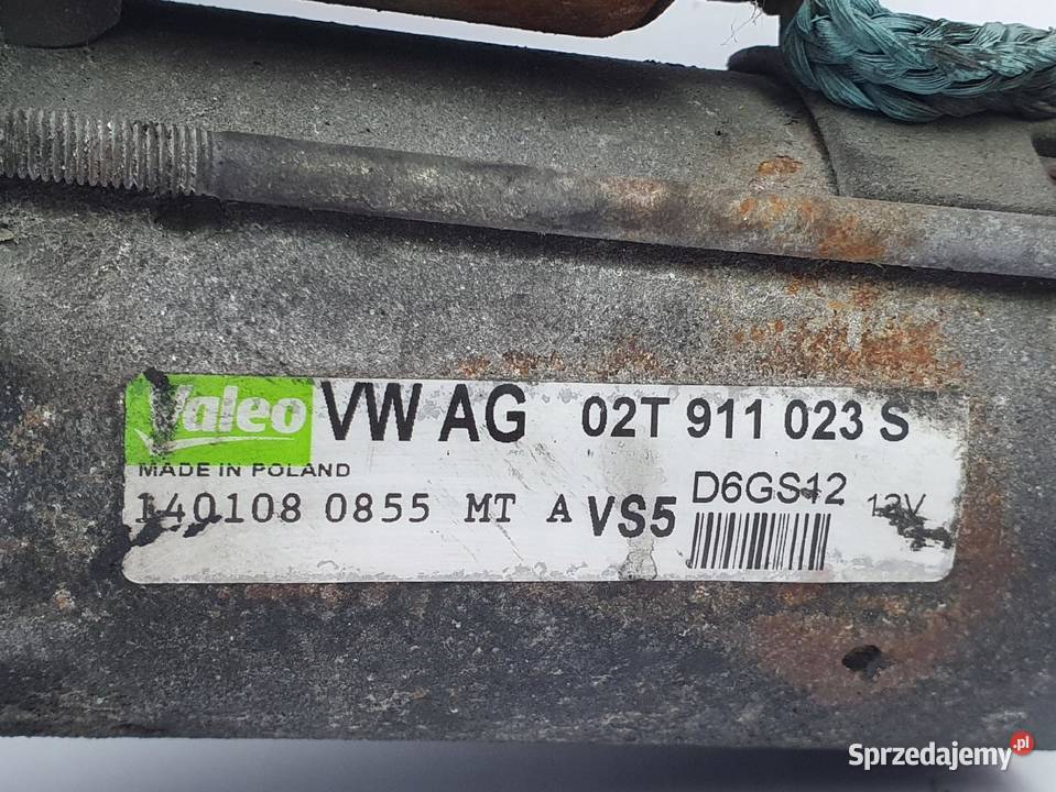 ROZRUSZNIK Audi A3 8P 16 FSI BLF valeo Chełm