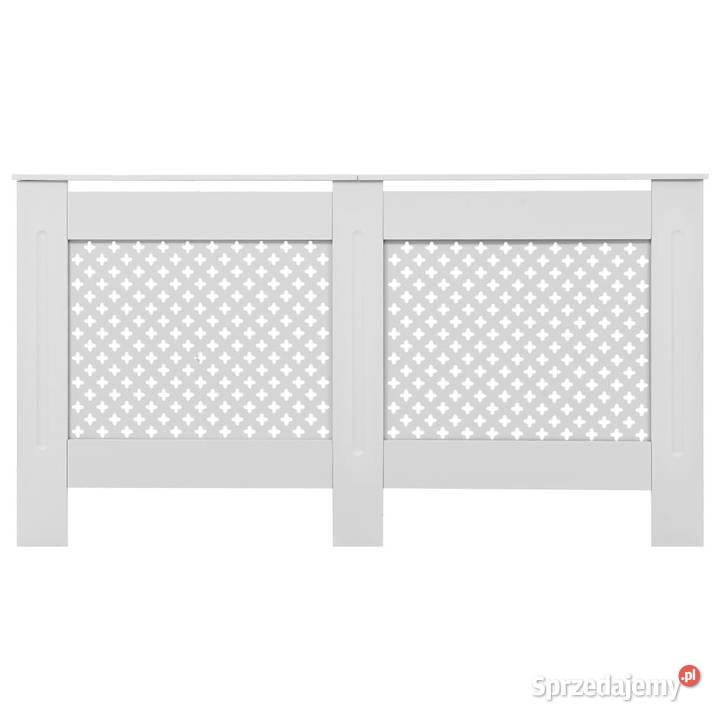 Osłony na kaloryfer 2 białe 152x19x815 MDF mazowieckie