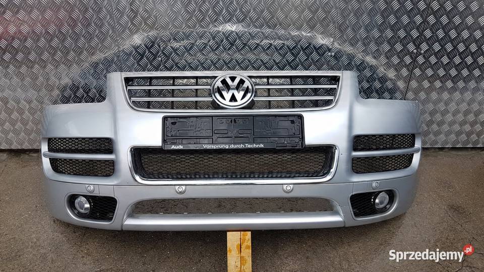 ZDERZAK KOMPLETNY VW TOUAREG W12 0207 LAK LA7W Międzychód