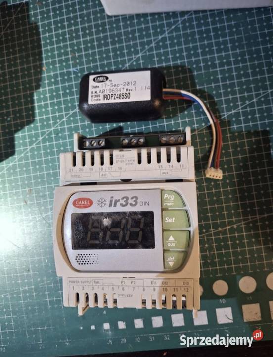 Sterownik chłodniczy Carel ir33 DIN DN33F0EA00 Elektronika Warszawa