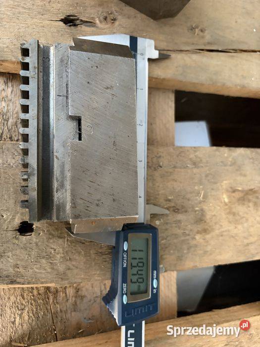 Szczęki tokarskie komplet 3 86 mm 25 mm wielkopolskie Tuliszków