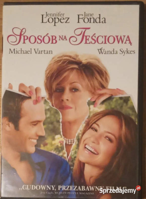 Sposób na teściową Jenifer Lopez Jane Fonda DVD łódzkie Aleksandrów Łódzki sprzedam