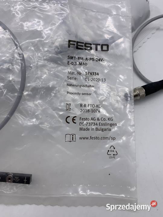 Festo SMT 8M A 24V E 03 M8D 574334 Czujnik Warszawa
