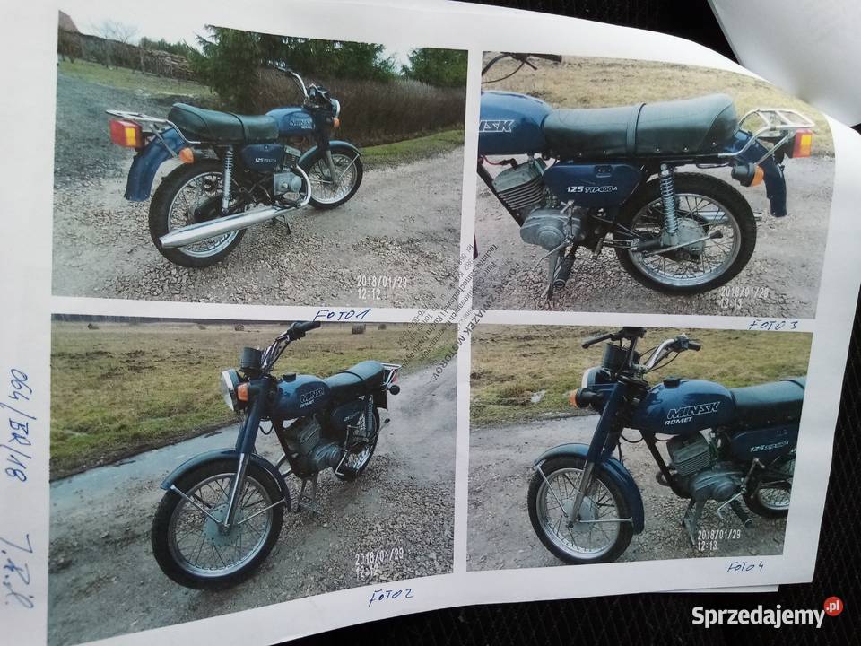 Romet Mińsk 125 części Pruszków